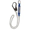 ADELA Energy Absorbing Lanyard with 1x Large Snap Hook & Carabiner