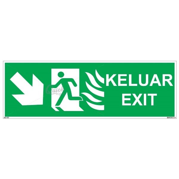 Exit Sign EES009