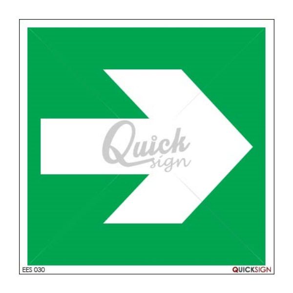 Emergency Escape Sign EES030