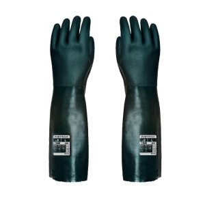 A845 Double Dipped PVC Gauntlet Gloves